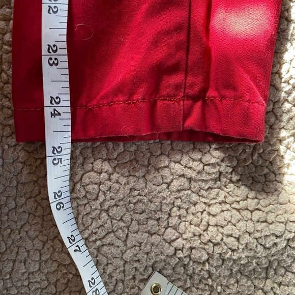 Ann Taylor, Red Cropped Jacket with three Silver Buttons, Size: Medium - Picture 6 of 10
